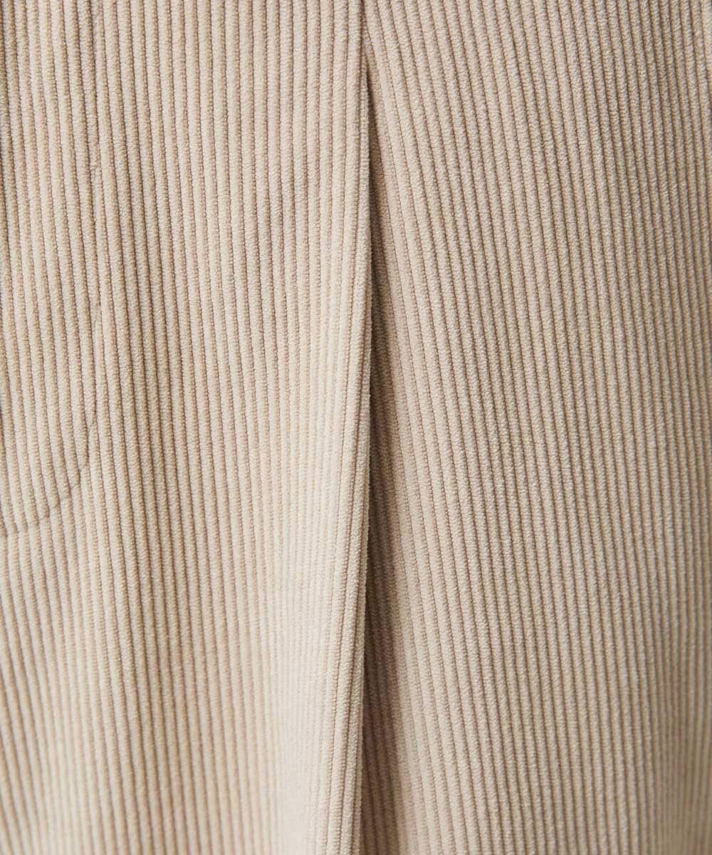 MNLCG62250 MICHEL KLEIN HOMME(ミッシェルクラン オム) 【セットアップ】コーデュロイスラックスワイドパンツ オフホワイト