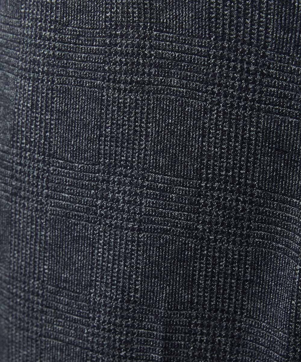 MNLCI06290 MICHEL KLEIN HOMME(ミッシェルクラン オム) 【セットアップ】グレンチェック柄スラックスパンツ ダークグレー