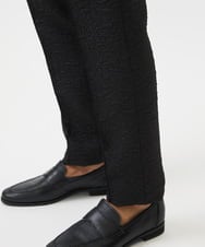 MNLDA51250 MICHEL KLEIN HOMME(ミッシェルクラン オム) ジャガードスラックスパンツ セットアップ ブラック