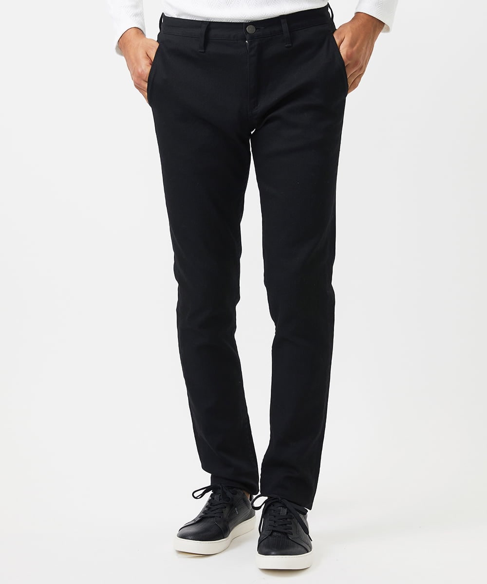 MNLDA54360 MICHEL KLEIN HOMME(ミッシェルクラン オム) 《日本製》ブラックデニムパンツ ブラック