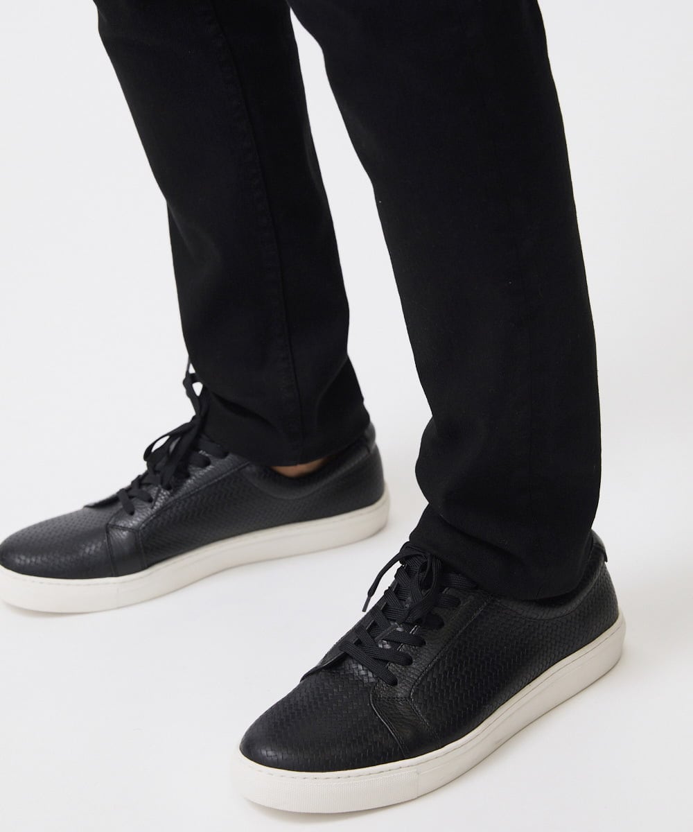 MNLDA54360 MICHEL KLEIN HOMME(ミッシェルクラン オム) 《日本製》ブラックデニムパンツ ブラック
