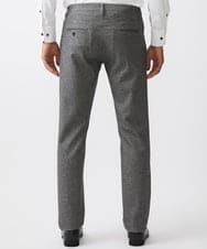 MNLDC58200 MICHEL KLEIN HOMME(ミッシェルクラン オム) ツイード調ストレッチ5ポケットパンツ セットアップ グレー