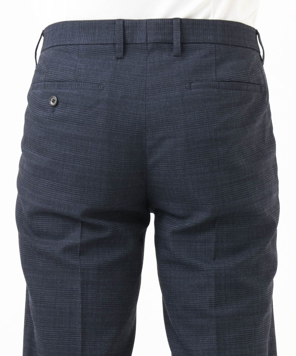 MNLDD01230 MICHEL KLEIN HOMME(ミッシェルクラン オム) 【セットアップ】3ピース対応スラックスパンツ ネイビー