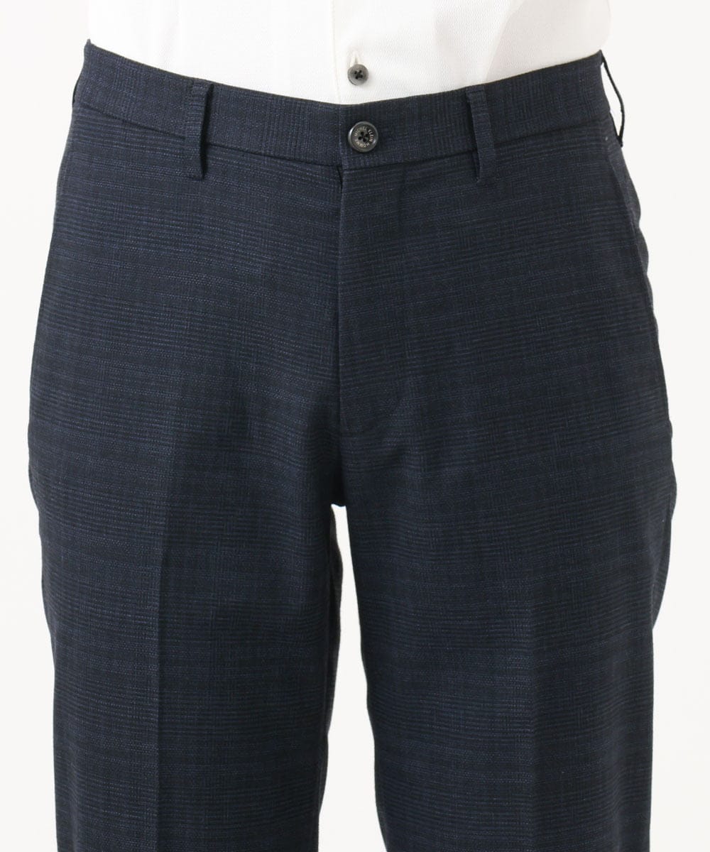 MNLDD01230 MICHEL KLEIN HOMME(ミッシェルクラン オム) 【セットアップ】3ピース対応スラックスパンツ ネイビー