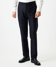 MNLDD09230 MICHEL KLEIN HOMME(ミッシェルクラン オム) トリコットストレッチスラックスパンツ ネイビー