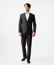 MNLDD09230 MICHEL KLEIN HOMME(ミッシェルクラン オム) トリコットストレッチスラックスパンツ ダークグレー