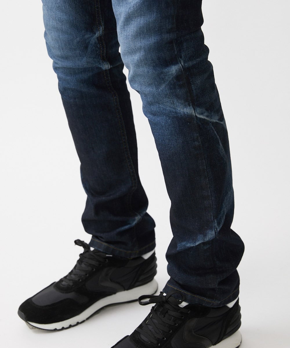 MNLDD26330 MICHEL KLEIN HOMME(ミッシェルクラン オム) 《日本製》ブルーオーシャンデニムパンツ ネイビー