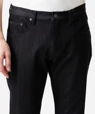 MNLDD50170 MICHEL KLEIN HOMME(ミッシェルクラン オム) 【撥水】プレビアシャンブレー5ポケットパンツ ブラック