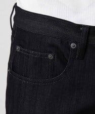 MNLDD50170 MICHEL KLEIN HOMME(ミッシェルクラン オム) 【撥水】プレビアシャンブレー5ポケットパンツ ブラック