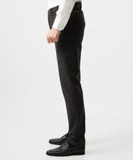 MNLDF05250 MICHEL KLEIN HOMME(ミッシェルクラン オム) ストライプスラックスパンツ ブラウン