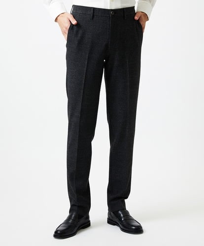 MNLDF05250 MICHEL KLEIN HOMME ストライプスラックスパンツ