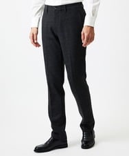 MNLDF05250 MICHEL KLEIN HOMME(ミッシェルクラン オム) ストライプスラックスパンツ ダークグレー