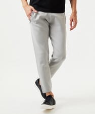 MNLDF52200 MICHEL KLEIN HOMME(ミッシェルクラン オム) 【セットアップ】ニットジョガーパンツ ライトグレー