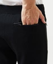 MNLDF52200 MICHEL KLEIN HOMME(ミッシェルクラン オム) 【セットアップ】ニットジョガーパンツ ブラック