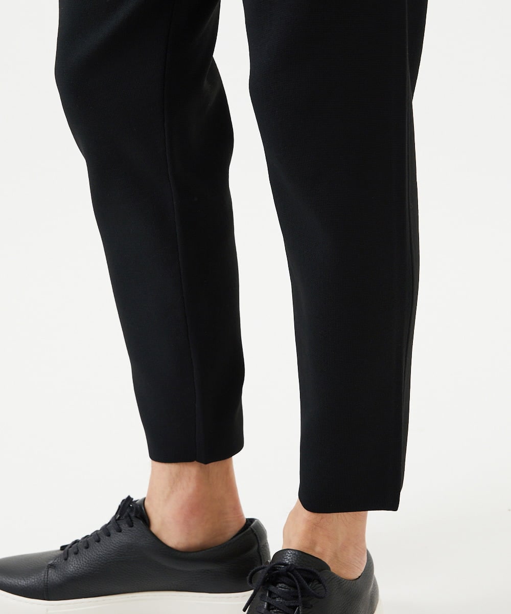 MNLDF52200 MICHEL KLEIN HOMME(ミッシェルクラン オム) 【セットアップ】ニットジョガーパンツ ブラック