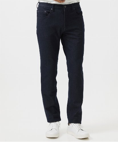 MNLDF55230  デニム調ストレッチファイブポケットパンツ