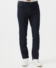 MNLDF55230 MICHEL KLEIN HOMME(ミッシェルクラン オム) デニム調ストレッチファイブポケットパンツ ネイビー