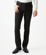 MNLDF55230 MICHEL KLEIN HOMME(ミッシェルクラン オム) デニム調ストレッチファイブポケットパンツ ブラウン