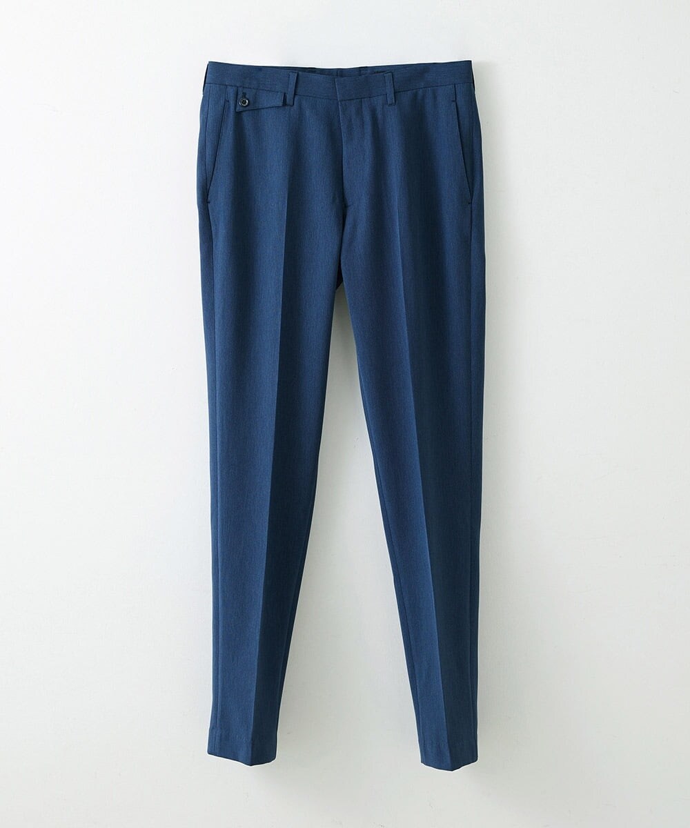 MNLDS01190 MICHEL KLEIN HOMME(ミッシェルクラン オム) オックススラックスパンツ ブルー(55)