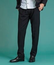 MNLDS01190 MICHEL KLEIN HOMME(ミッシェルクラン オム) オックススラックスパンツ ブラック(94)