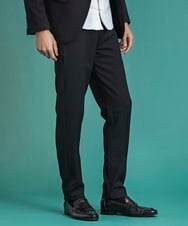 MNLDS01190 MICHEL KLEIN HOMME(ミッシェルクラン オム) オックススラックスパンツ ブラック(94)