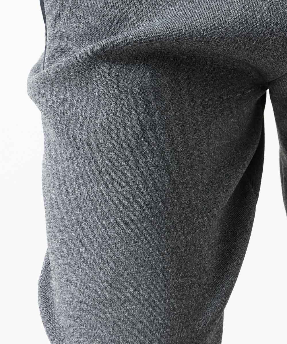 MNLDV40190 MICHEL KLEIN HOMME(ミッシェルクラン オム) 【2024年モデル】ニットトラックパンツ セットアップ ダークグレー