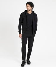MNLDV40190 MICHEL KLEIN HOMME(ミッシェルクラン オム) 【2024年モデル】ニットトラックパンツ セットアップ ブラック