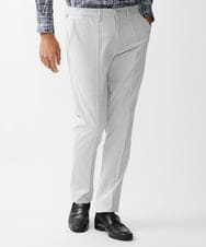 MNLDV53230 MICHEL KLEIN HOMME(ミッシェルクラン オム) テーパードスラックスパンツ ライトグレー