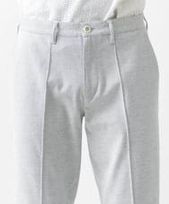 MNLDV53230 MICHEL KLEIN HOMME(ミッシェルクラン オム) テーパードスラックスパンツ ライトグレー