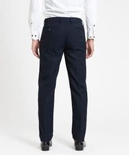 MNLDX04230 MICHEL KLEIN HOMME(ミッシェルクラン オム) ベーシックスラックスパンツ セットアップ ネイビー(57)