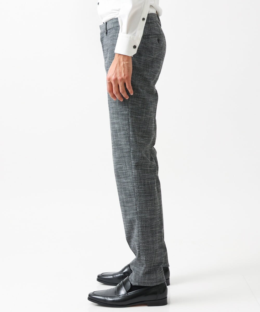 MNLDX04230 MICHEL KLEIN HOMME(ミッシェルクラン オム) ベーシックスラックスパンツ セットアップ グレー