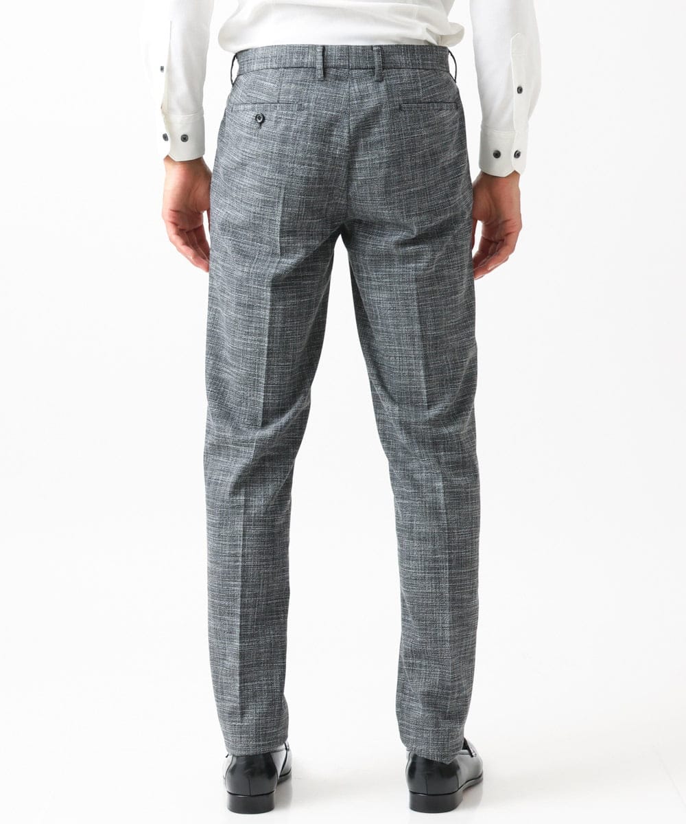 MNLDX04230 MICHEL KLEIN HOMME(ミッシェルクラン オム) ベーシックスラックスパンツ セットアップ グレー