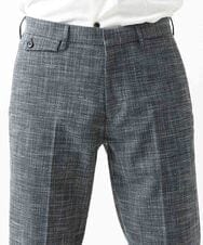 MNLDX04230 MICHEL KLEIN HOMME(ミッシェルクラン オム) ベーシックスラックスパンツ セットアップ グレー