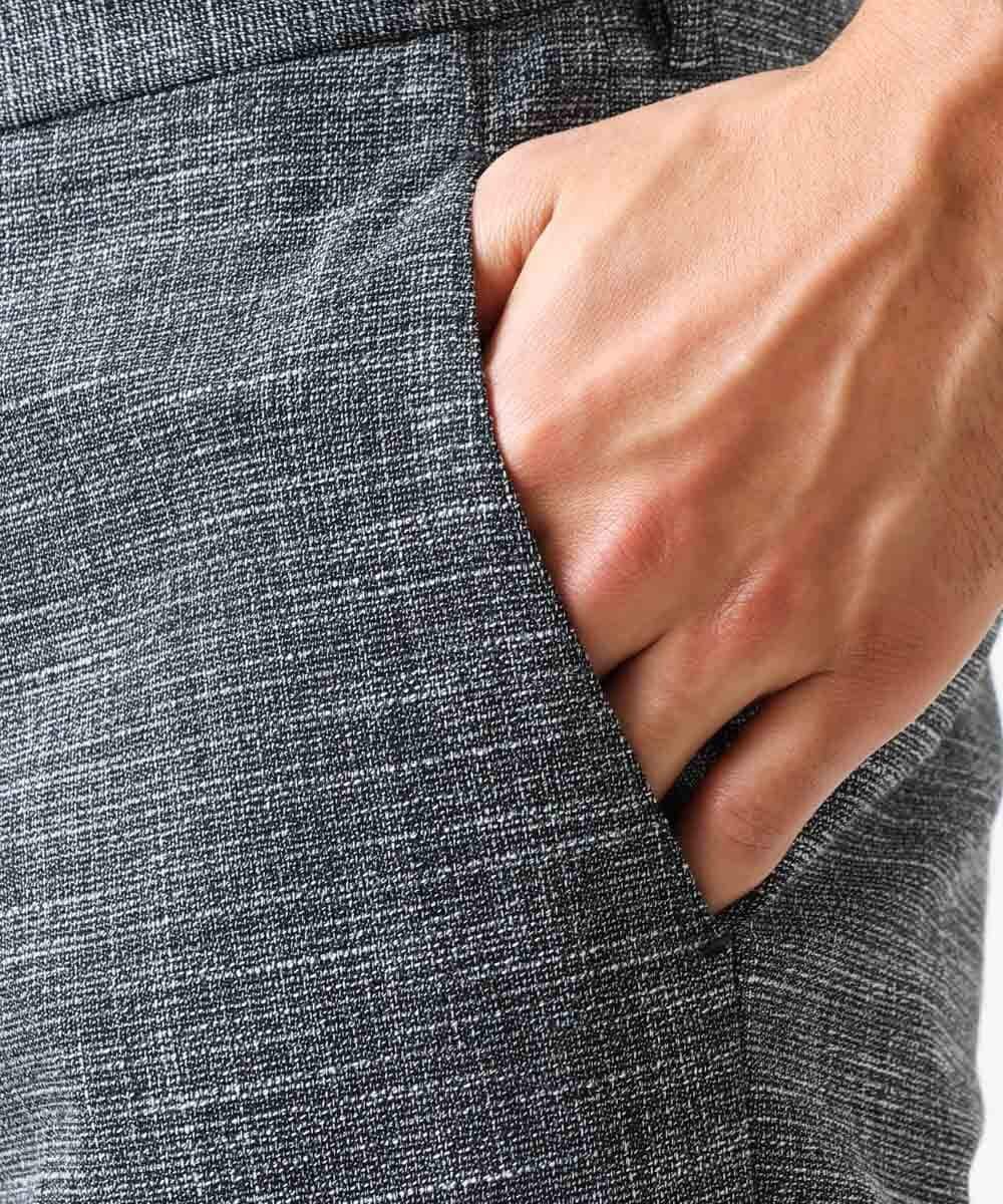 MNLDX04230 MICHEL KLEIN HOMME(ミッシェルクラン オム) ベーシックスラックスパンツ セットアップ グレー