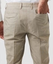 MNLGC55250 MICHEL KLEIN HOMME(ミッシェルクラン オム) メッシュスラックスパンツ セットアップ ベージュ