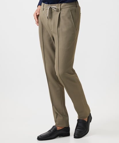 MNLGC56250 MICHEL KLEIN HOMME ワンタックイージースラックスパンツ セットアップ