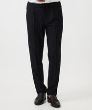 MNLGC56250 MICHEL KLEIN HOMME(ミッシェルクラン オム) ワンタックイージースラックスパンツ セットアップ ブラック