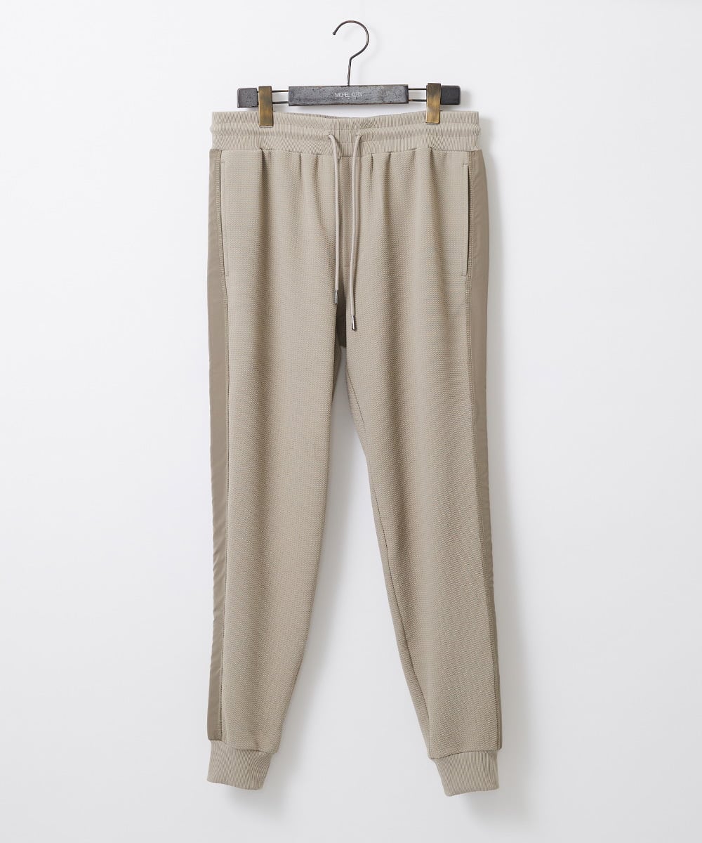 MNLGC58230 MICHEL KLEIN HOMME ダブルフェイスジョガーパンツ セットアップ