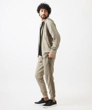 MNLGC58230 MICHEL KLEIN HOMME(ミッシェルクラン オム) ダブルフェイスジョガーパンツ セットアップ オフホワイト
