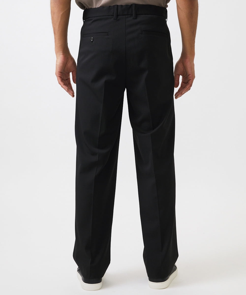 MNLGC59250 MICHEL KLEIN HOMME(ミッシェルクラン オム) リラックスワイドパンツ ブラック
