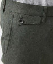 MNLGC64230 MICHEL KLEIN HOMME(ミッシェルクラン オム) メッシュスラックスパンツ セットアップ カーキ