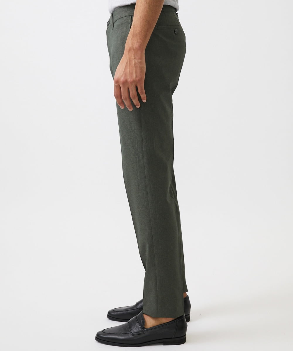 MNLGC64230 MICHEL KLEIN HOMME(ミッシェルクラン オム) メッシュスラックスパンツ セットアップ カーキ
