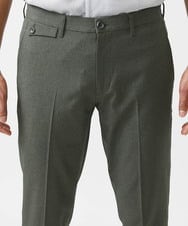 MNLGC64230 MICHEL KLEIN HOMME(ミッシェルクラン オム) メッシュスラックスパンツ セットアップ カーキ