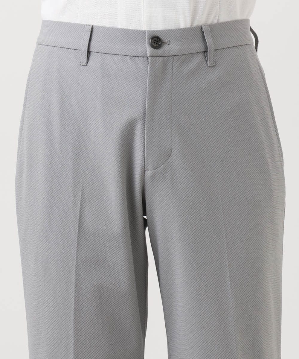 MNLGD03230 MICHEL KLEIN HOMME(ミッシェルクラン オム) 【セットアップ】コットンライクストレッチスラックスパンツ グレー