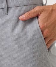 MNLGD03230 MICHEL KLEIN HOMME(ミッシェルクラン オム) 【セットアップ】コットンライクストレッチスラックスパンツ グレー