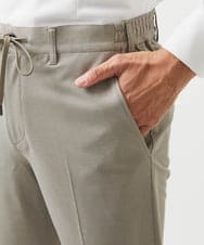 MNLGD55200 MICHEL KLEIN HOMME(ミッシェルクラン オム) 【セットアップ】メッシュテーラードスラックスパンツ ベージュ