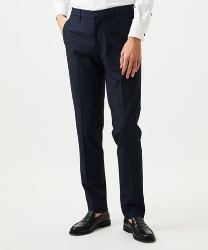 MNLGD62230 MICHEL KLEIN HOMME 4wayストレッチスラックスパンツ