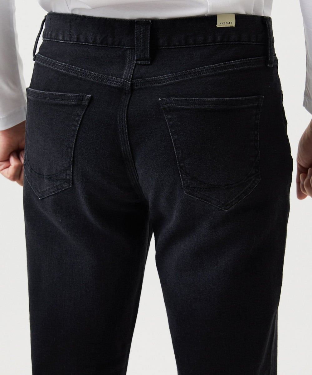 MNLGD90270 MICHEL KLEIN HOMME(ミッシェルクラン オム) 《日本製》20th　FACTOTUMコラボ　デニムパンツ ブラック