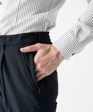 MNLGF56250 MICHEL KLEIN HOMME(ミッシェルクラン オム) 【セットアップ】ストレッチスラックスパンツ ネイビー