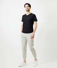 MNLGF58230 MICHEL KLEIN HOMME(ミッシェルクラン オム) 【セットアップ】ジャカードリラックスパンツ ベージュ